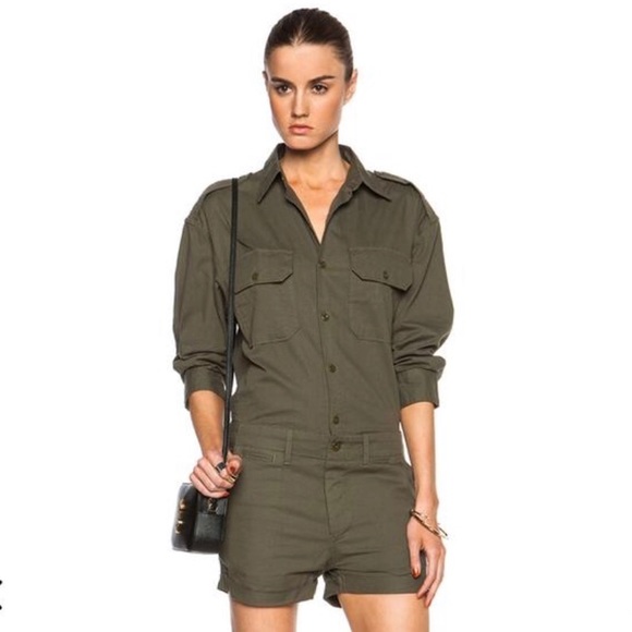 NLST Pants - NLST Officers Cotton Twill Playsuit